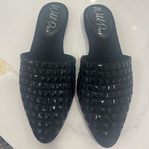 Wild Pair studded mules